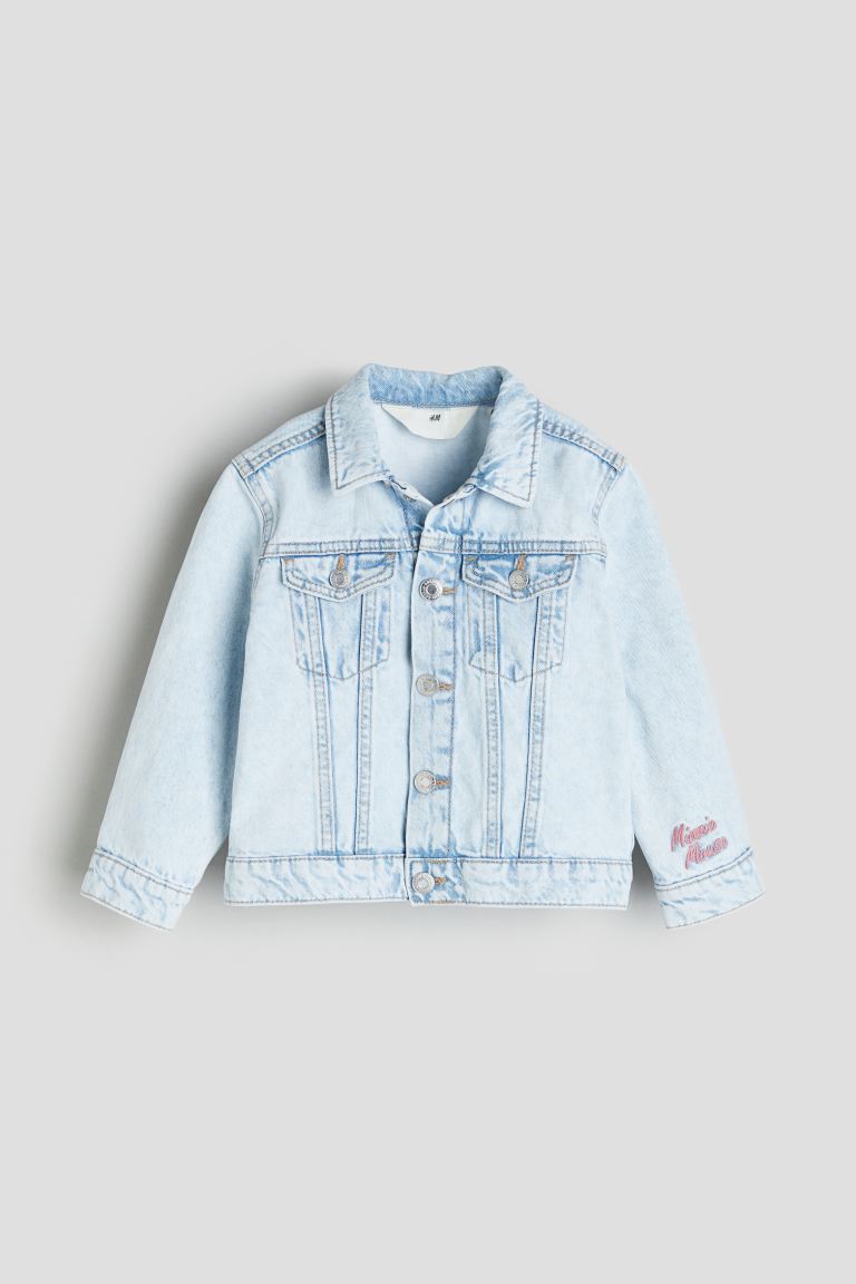 Chamarra Jeans Minnie H&M niña chaqueta 35449840