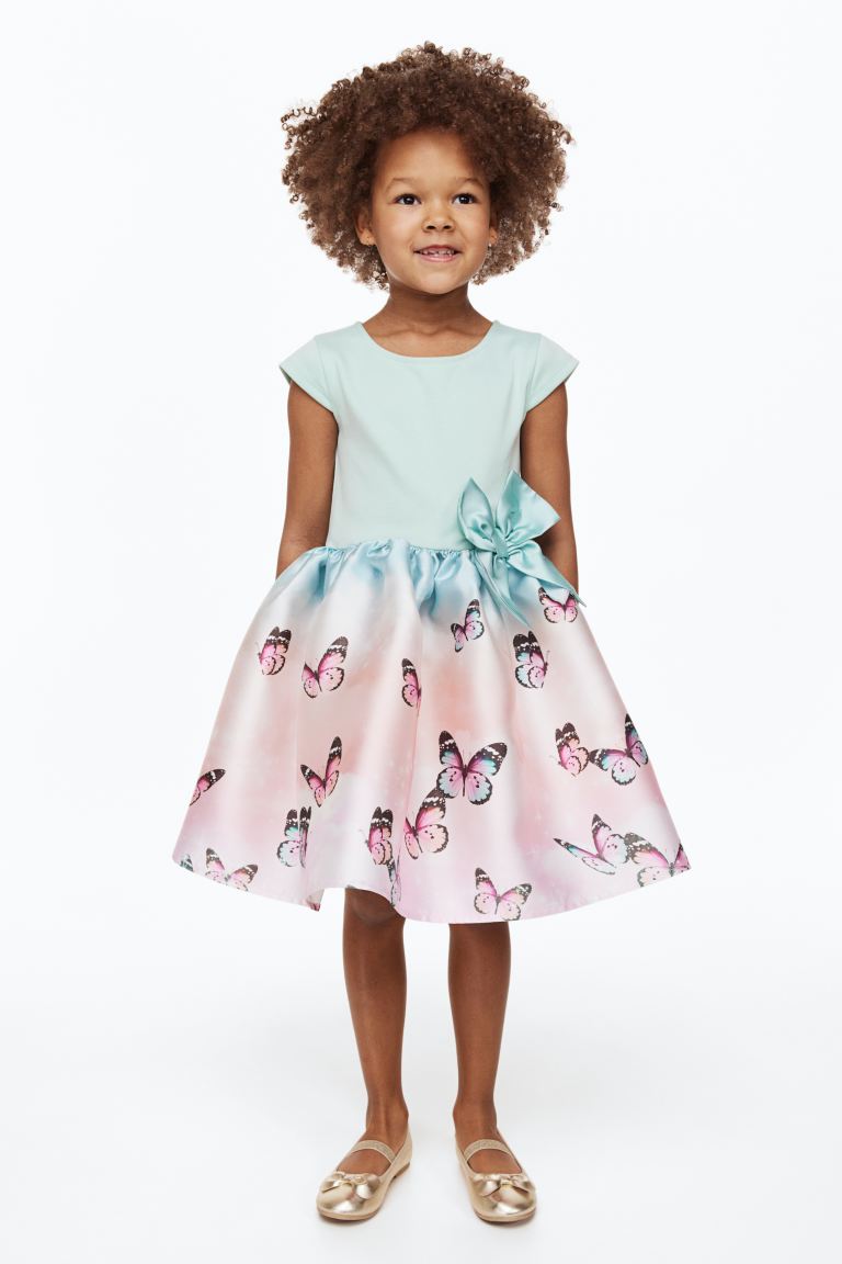 Vestido mariposas chongo H&M