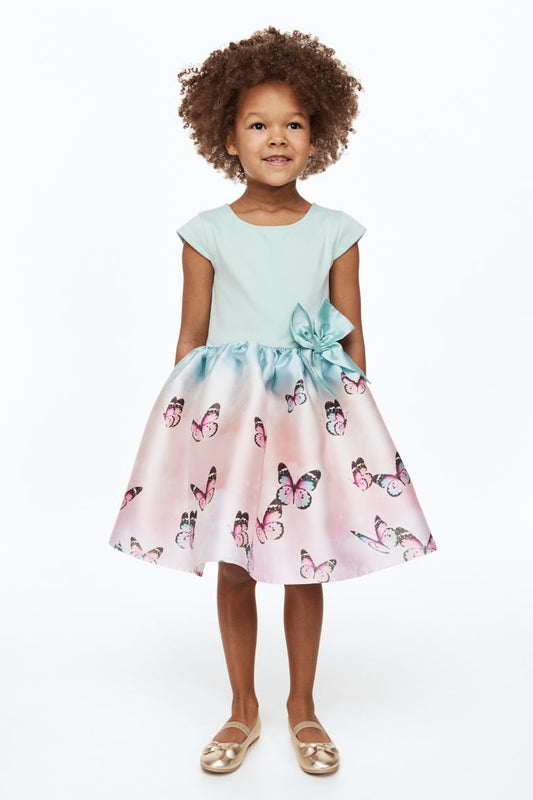 Vestido mariposas chongo H&M