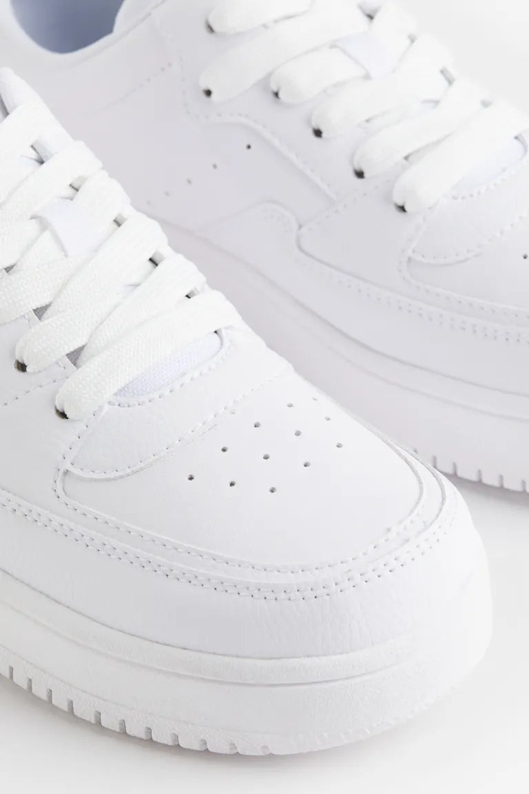 Tenis blancos H&M niña niño unisex trainers