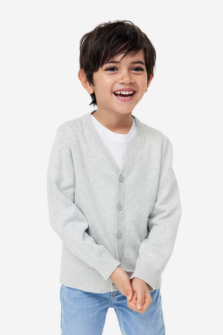 Sueter cardigan gris H&M unisex niña niño