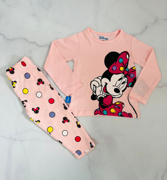 Pijama 2 Piezas Minnie Disney rosada niña 17052912