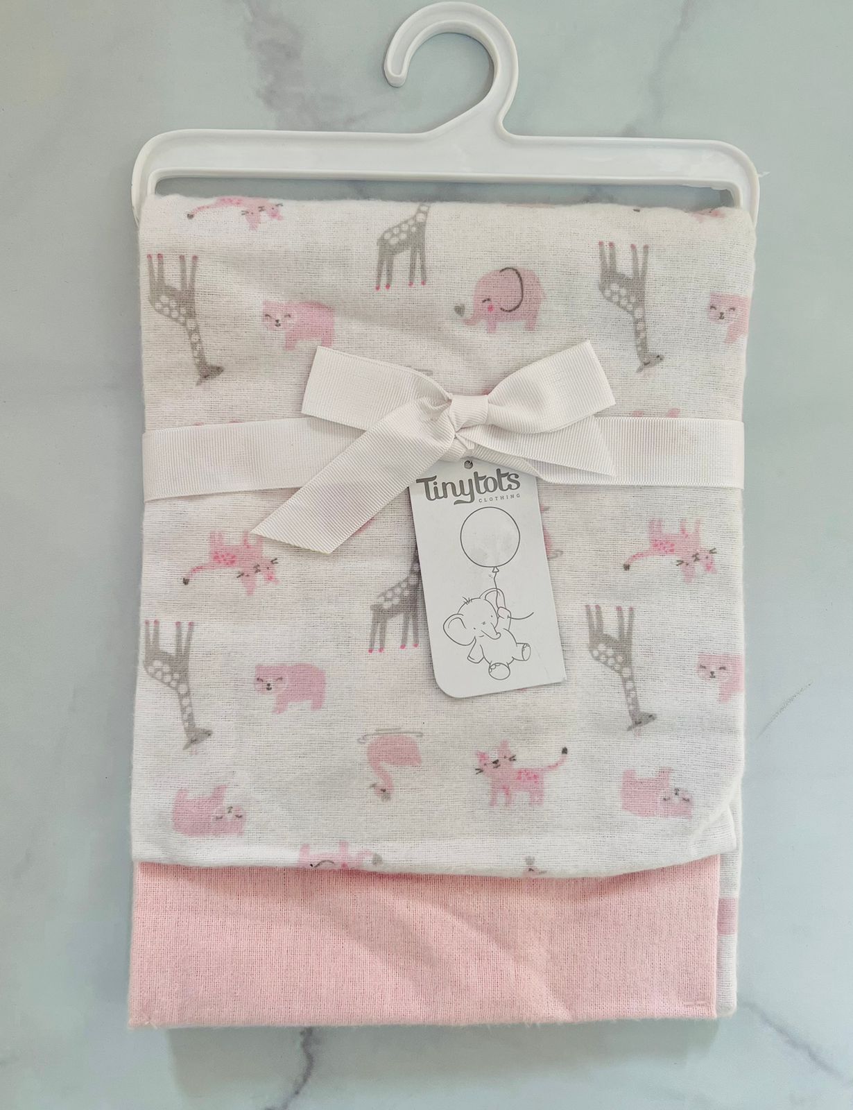 Set piezas Cobijas sábanas Bebe rosada