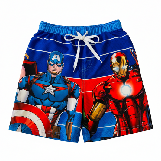 Calzoneta short traje de baño marvel niño promo 3x1000