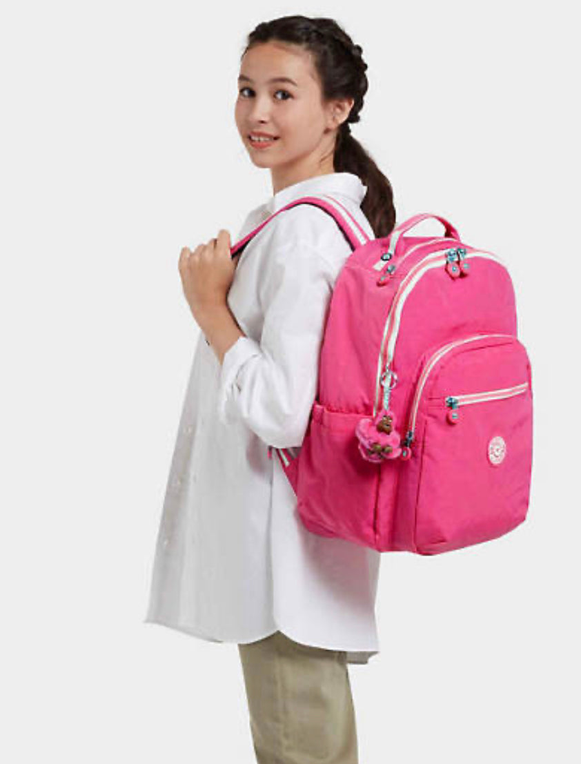 Mochila Kipling rosada