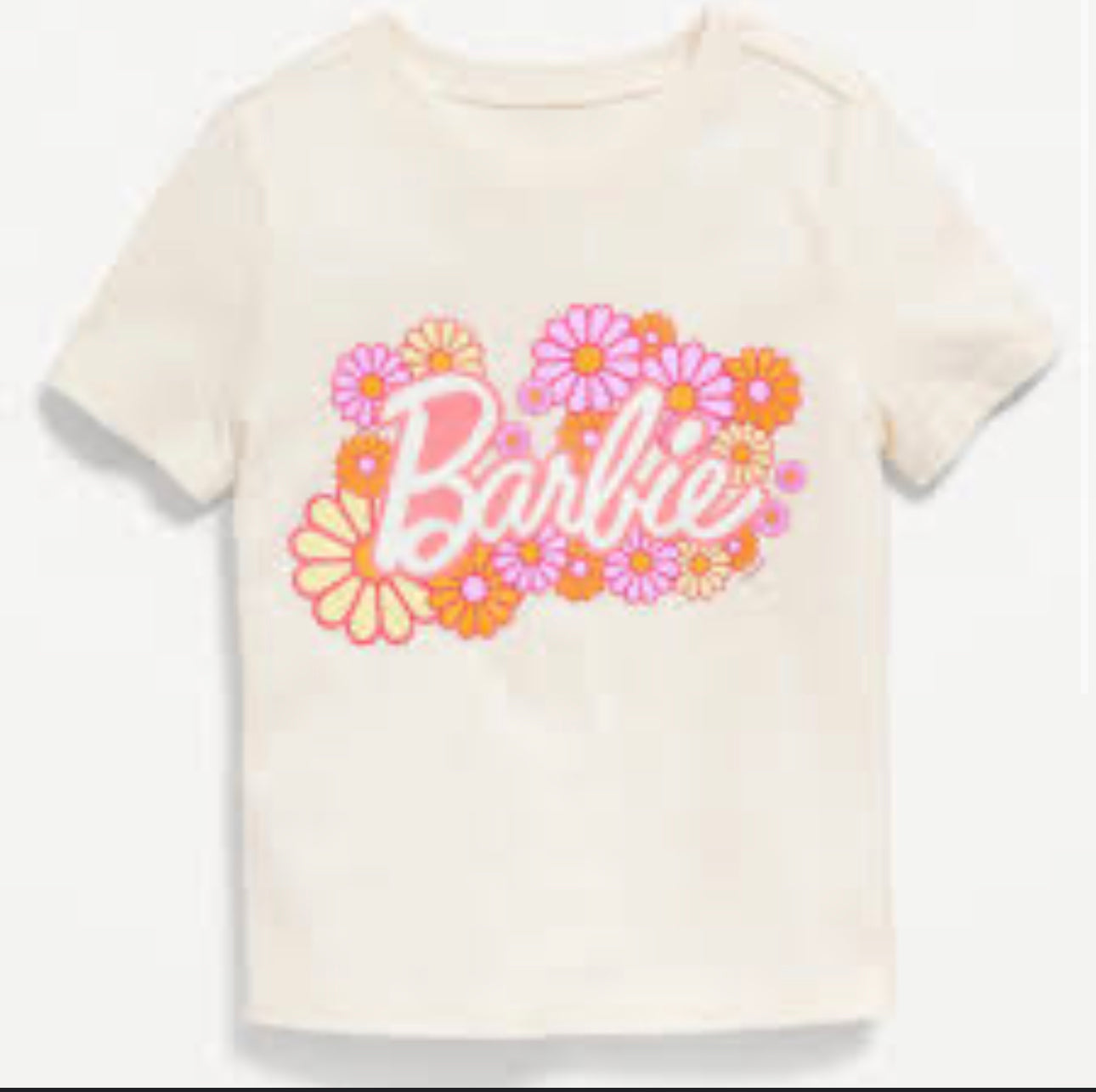 Camisa Barbie old navy niña