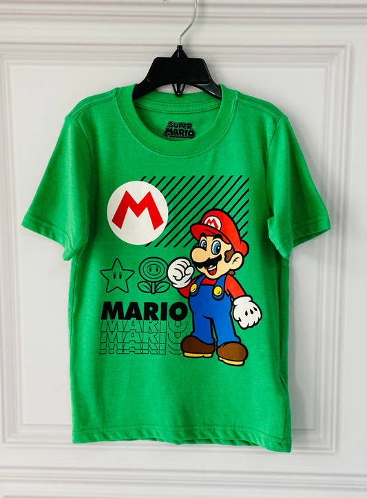 Blusa Infantil Carter's Manga Curta Amarração Sorvetinho Verde Menta Tam 2  a 5