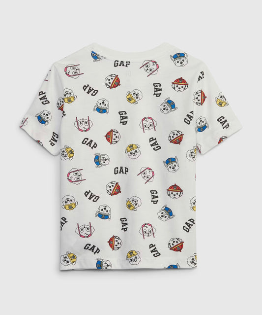Camisa blanca Paw Patrol Gap niño