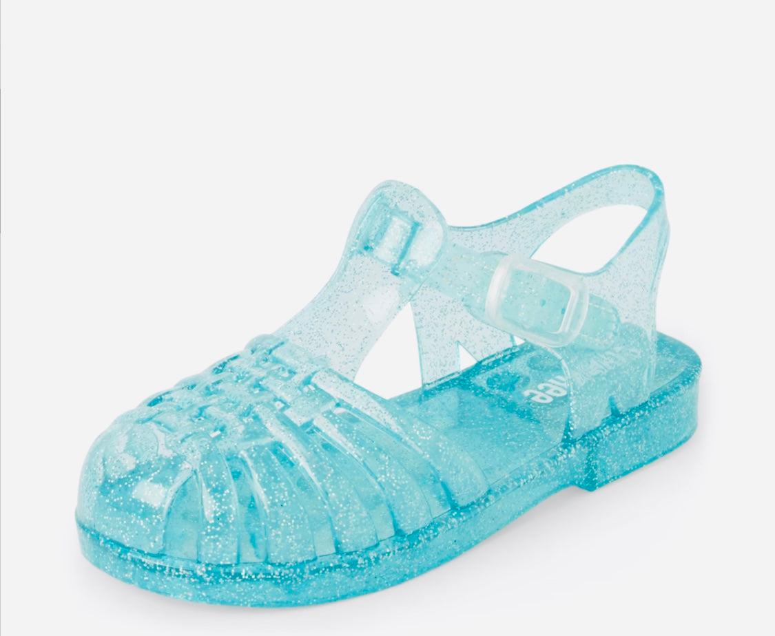 Sandalias Gymboree azules jelly niña