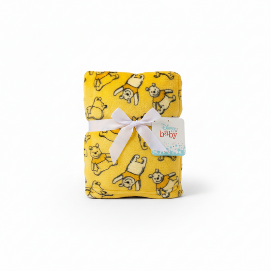 Cobija sabana Bebe niña niño Winnie the Pooh