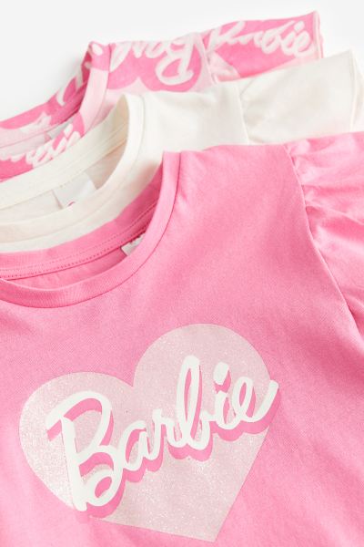 Set 3 camisas niña H&M barbie