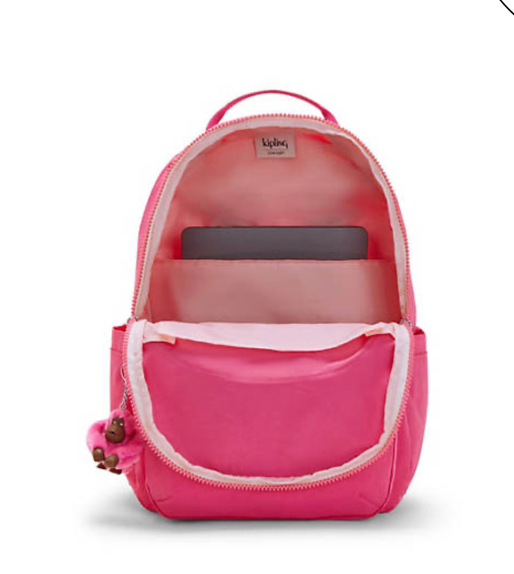 Mochila Kipling rosada