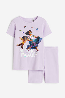 Set 2 piezas morado mirabel encanto H&M niña pijama 37679088