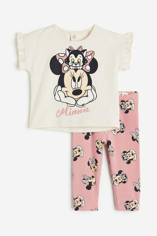 Set 2 piezas H&M minnie niña