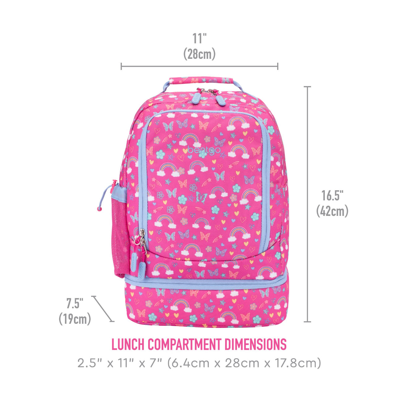 Mochila dos en uno porta Lonchera Bentgo grande