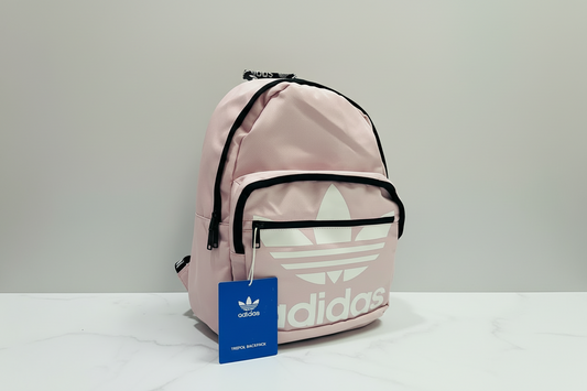 Mochila rosada niña Adidas grande colegio