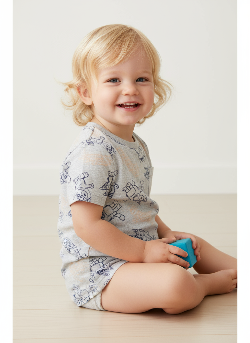 Camisa bluey Old navy niño niña