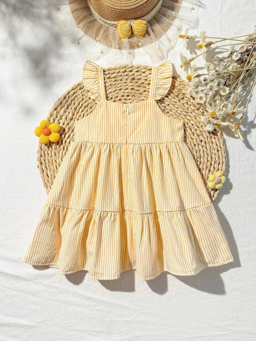 Vestido amarillo abeja bebe niña sa260407103661797755882