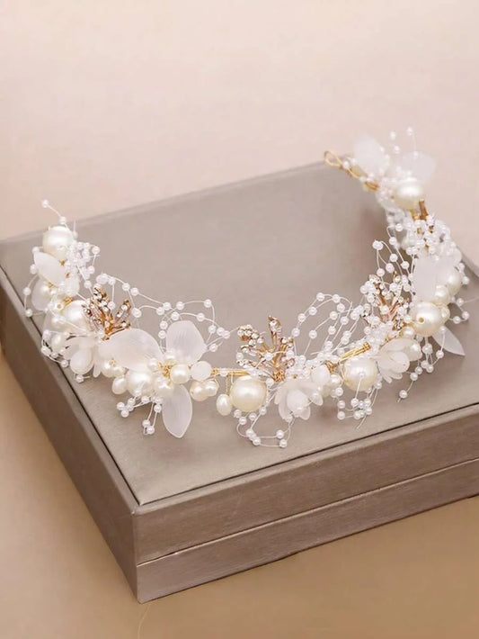 Diadema niña eventos gala flores niña sk2312208481888819 bautizo