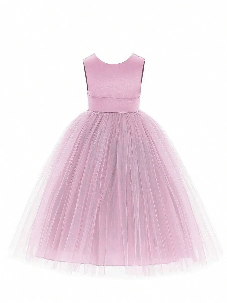 Vestido rosado niña gala sk25080923356502230