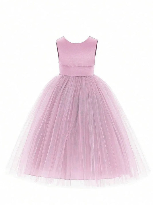 Vestido rosado niña gala sk25080923356502230