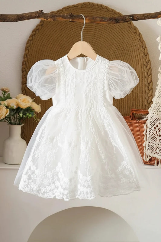 Vestido blanco gala niña sa25041653850752383