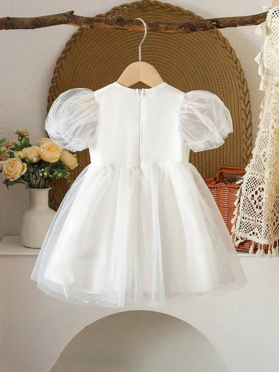 Vestido blanco gala niña sa25041653850752383