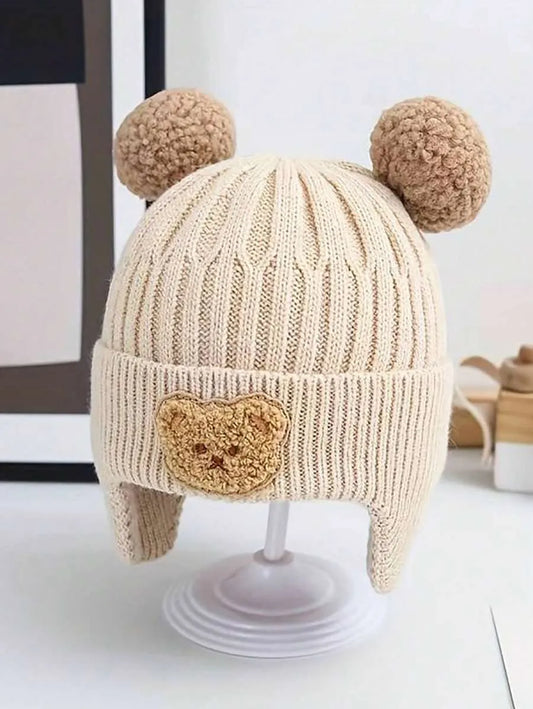 Gorro beige bebe niño niña sk2408168676787773