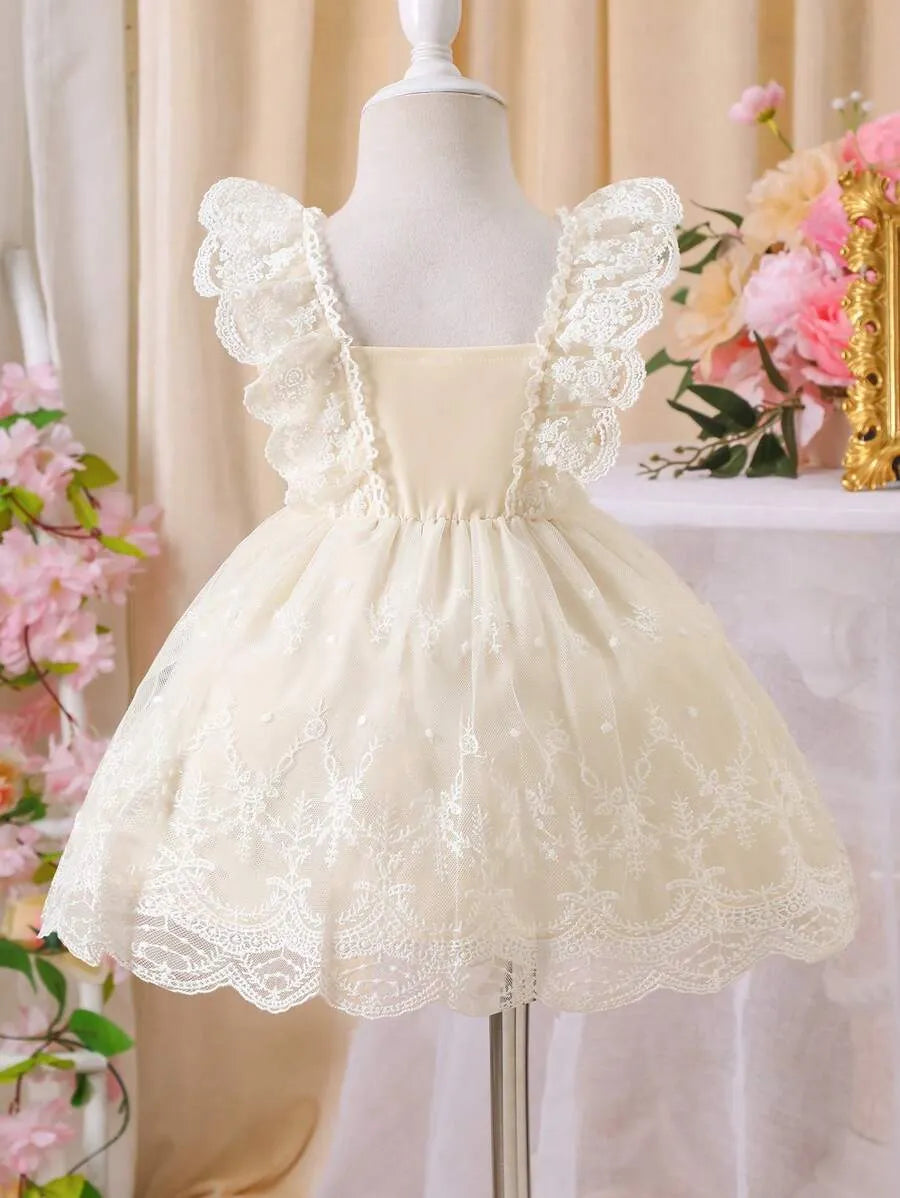 Vestido blanco bebe niña sa25030802061141586