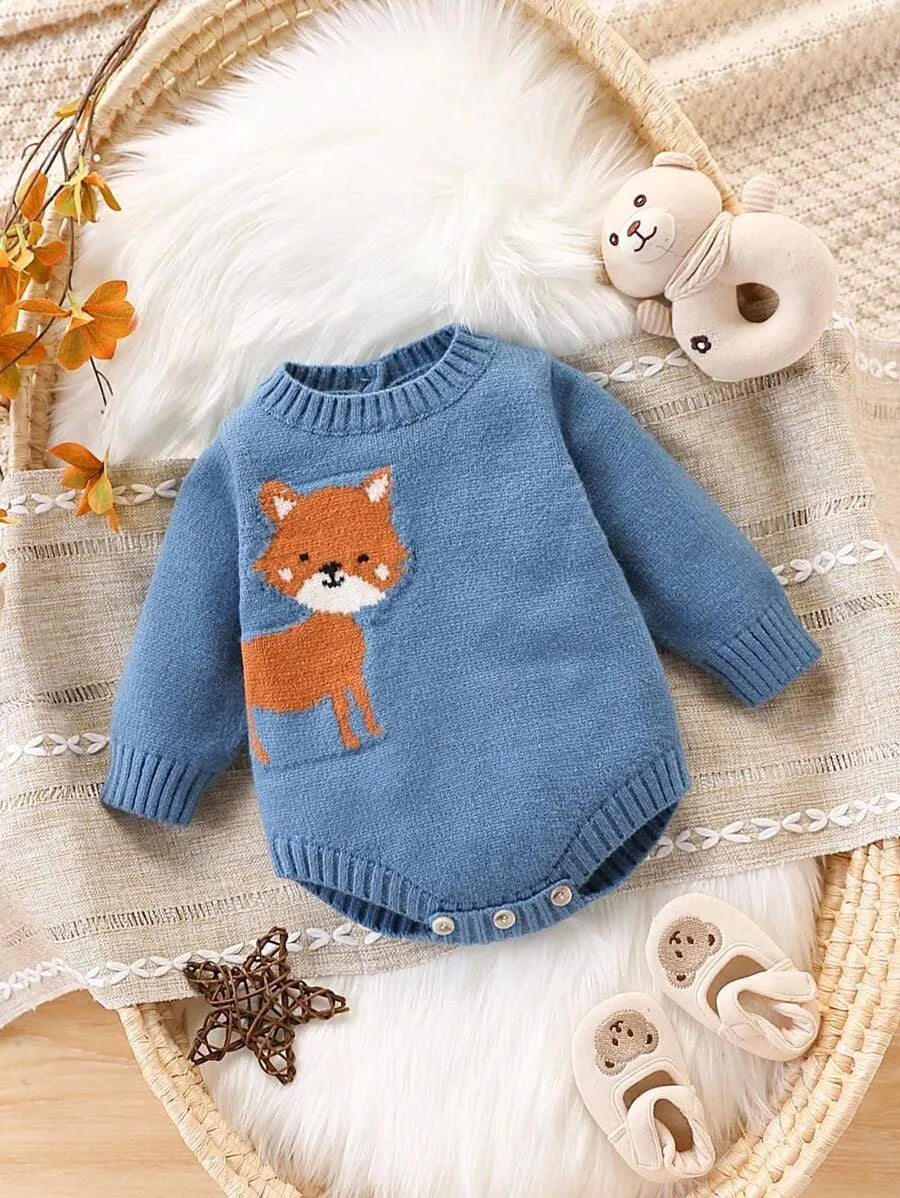 Mameluco azul zorro bebe niño salida hospital sa25070788228864168