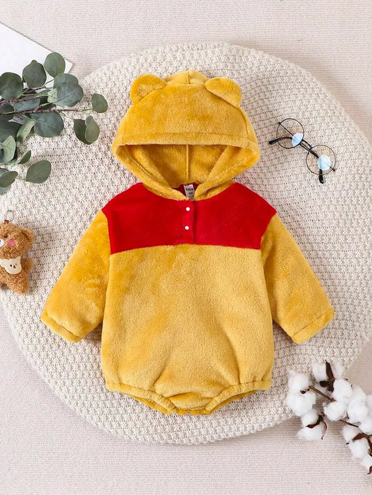 Mameluco winnie pooh amarillo rojo bebe niño sa2310091800800033