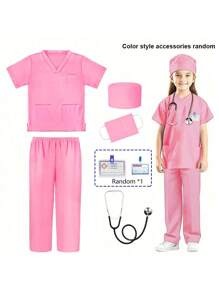 Set disfraz 6 piezas doctora niña sl25020593937251345