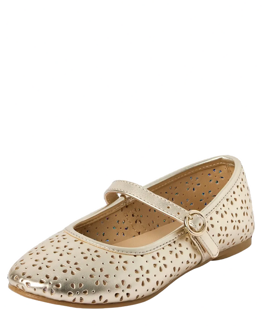 Zapatillas doradas niña Childrens place 3058945