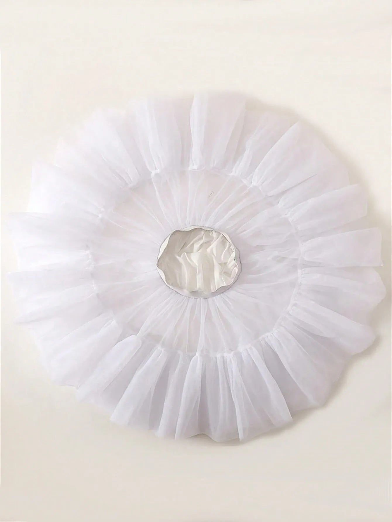 Canbrayan Falda crinolina blanca niña sk2407309443763433
