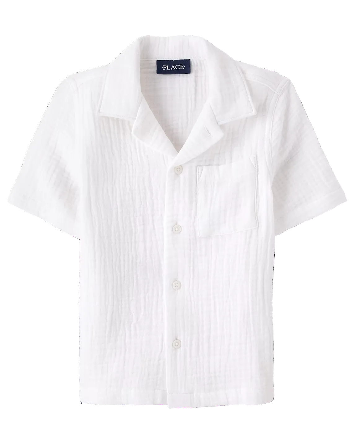 Camisa blanca old money niño Childrens Place 3060790