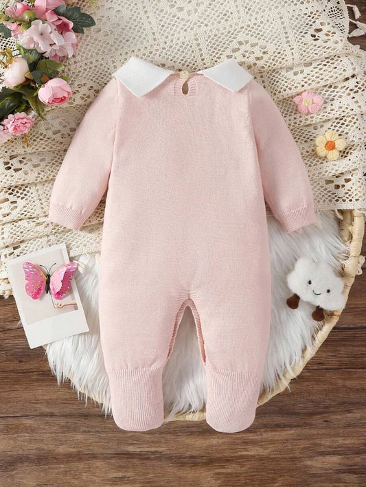 Pijama mameluco rosada bebe niña sa2411059766269626 salida hospital