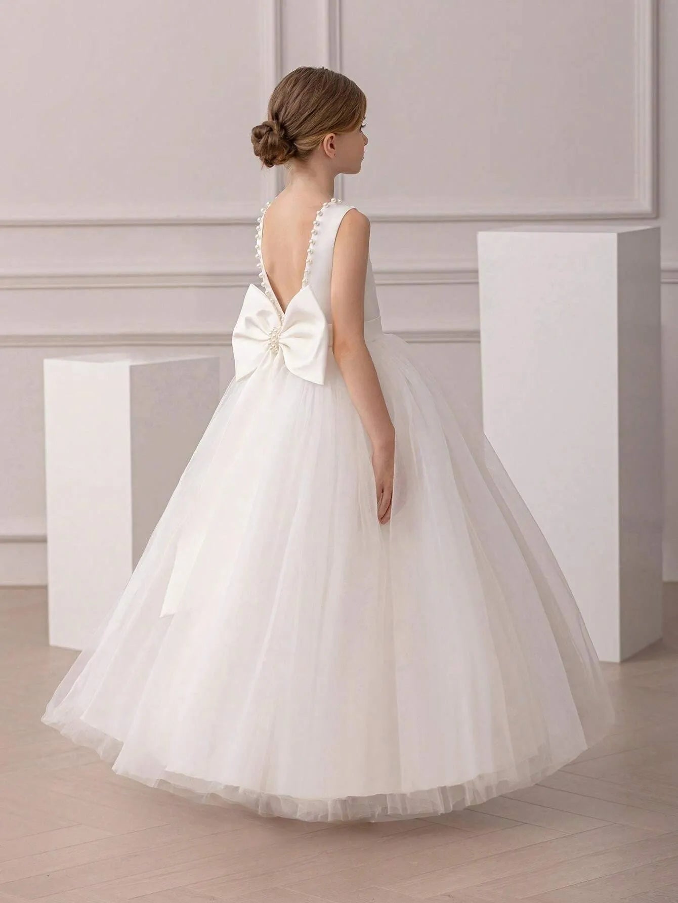Vestido blanco gala bautizo perlas niña sk2407194425862827