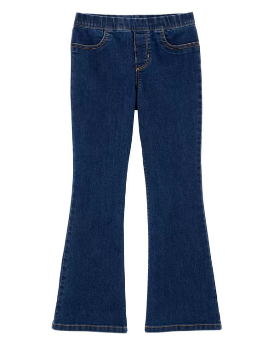 Pantalón Jeans Carters niña azul acampanado Flare 2P5 y 3R37