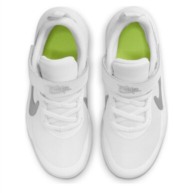 Tenis blancos Nike unisex team hustle