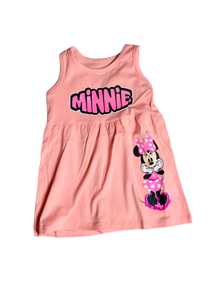 Vestido rosado Minnie Disney bebe niña D10-MI-1283B promo 3x1000 390345