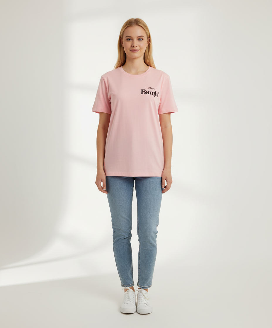 Camisa bambi niña rosada B1-AD-T386T 490390