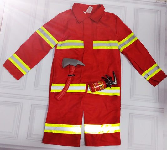 Disfraz bombero niño niña