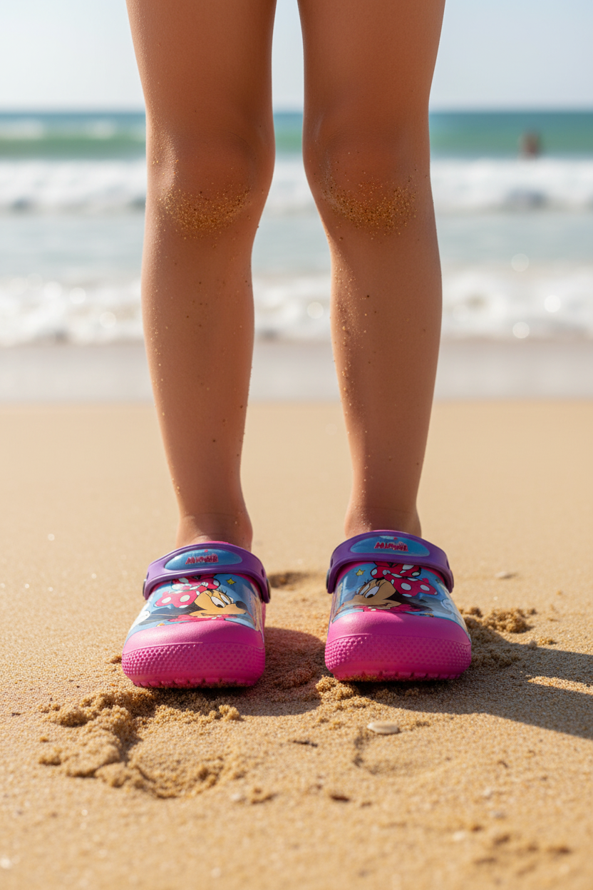 Sandalias rosadas fucsia niña Minnie D8-MI-86CR-1 390345