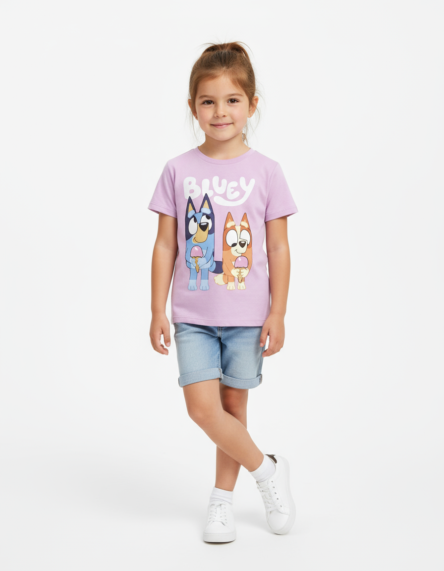 Camisa Rosada bluey Old navy niña