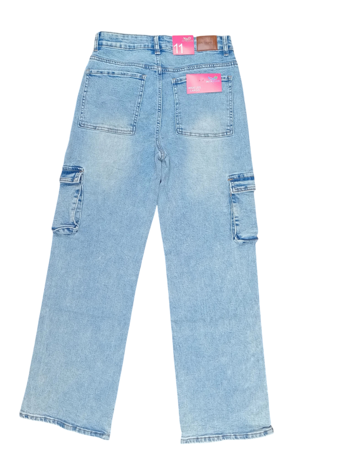 Pantalon Jeans claro cargo Mujer 3-15 Intrigue IN2-2466 645585