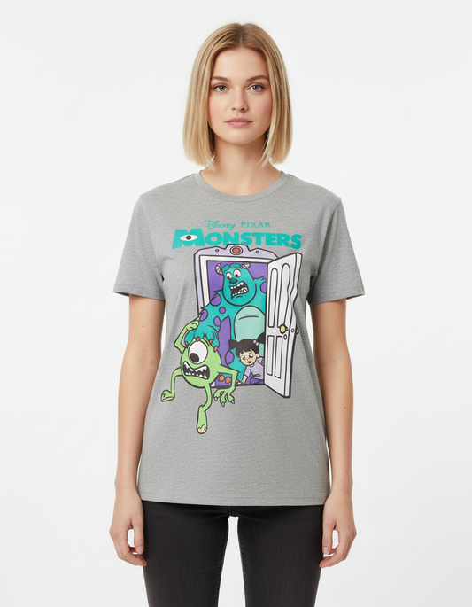 Camisa dama mujer gris Monster inc B1-MS-100C disney 490390