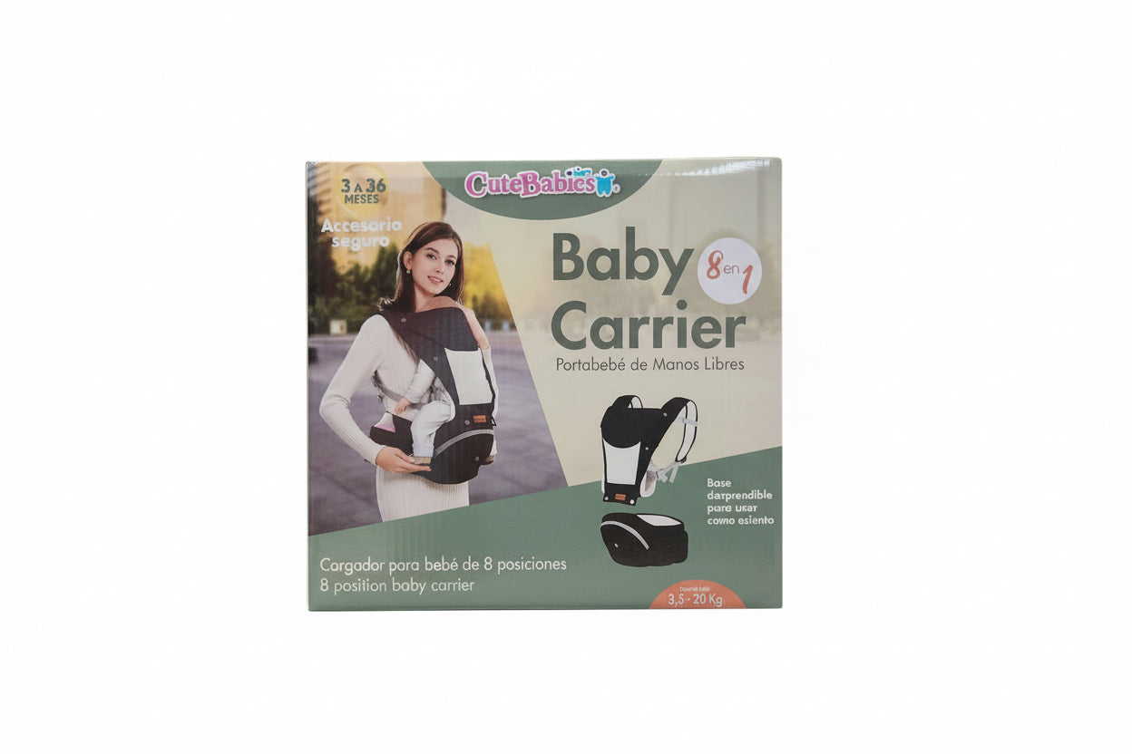 Cargador de bebe 8 en 1 Hip Seat