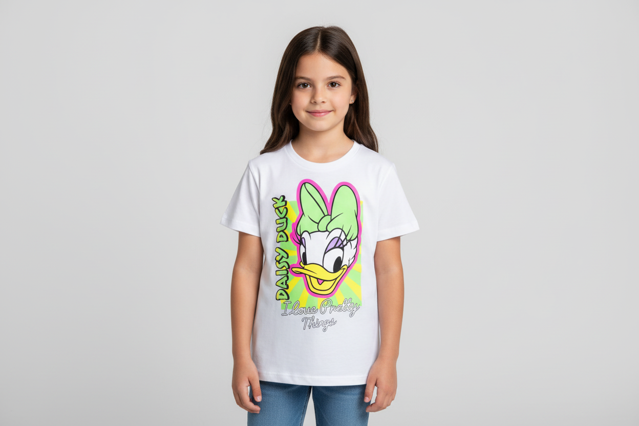 Camisa blanca Minnie bebe niña D1-MI-1281B promo 4x1000 390345