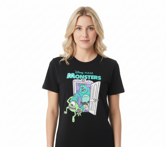 Camisa dama mujer negro Monster inc B1-MS-100C 490390