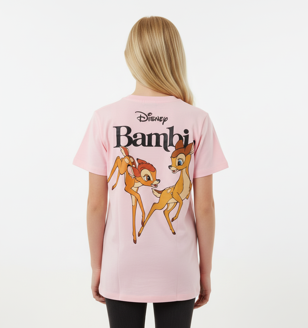 Camisa bambi niña rosada B1-AD-T386T 490390